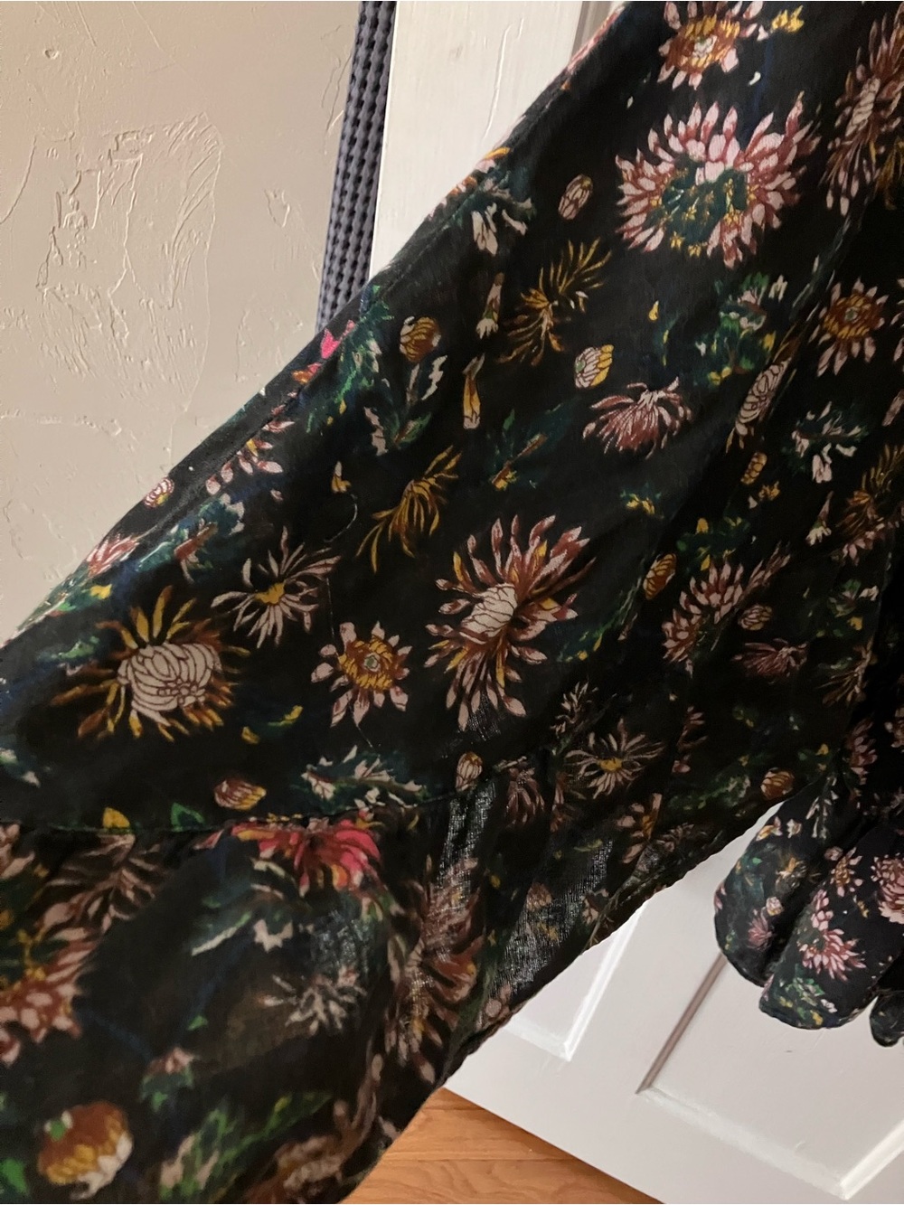 High-low maxi floral Skirt - Picture 3 of 9